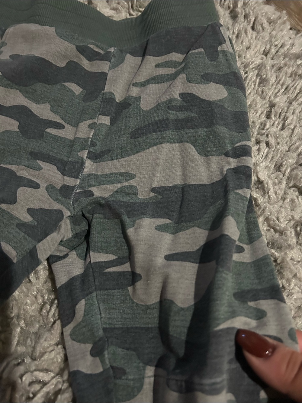 Little Sleepies Camouflage joggers - Green Camo💚